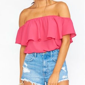 Show Me Your MuMu Chiquita Top in Pink Punch